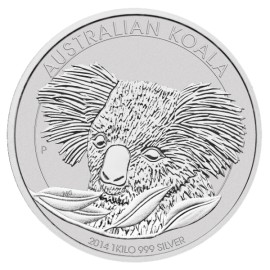 1kg Silber Koala 2014