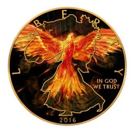 1 oz Silber Burning Liberty Eagle 2016 