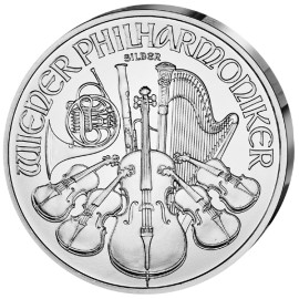 1 Unze Silber Wiener Philharmoniker 2016