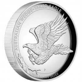 1 Unze Silber Wedge-Tailed Eagle PP 2015 Higl Relief