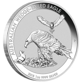 1 Unze Silber Wedge-Tailed Eagle 2018
