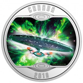 1/2 Unze Silber Canada Captain James T.Kirk 50 Jahre Star Trek 2016
