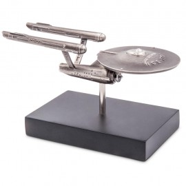  150 g Silber STAR TREK™ - Enterprise NCC - 1701™ - Silber-Miniatur - Antik Finish