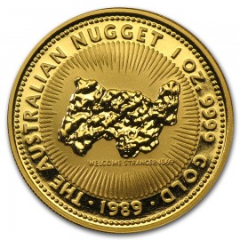 1 Unze Gold Känguru Nugget 