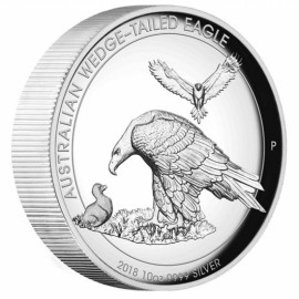 0 Unze Silber Wedge-Tailed Eagle PP 2018 High Relief