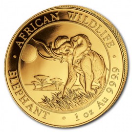1 oz Somalia Elefant Gold 2016
