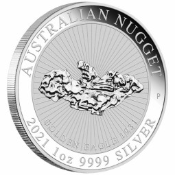 1 Unze Silber Nugget Perth...